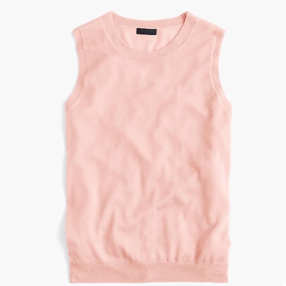 JCREW 100% Cashmere Top Pink